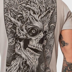 Camiseta Masculina Okdok Skull Tree - Foto 3