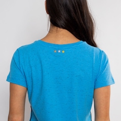 Camiseta Feminina Surf Center Clássica Grêmio Escudo Bordado - Foto 2