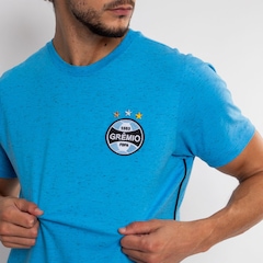 Camiseta do Grêmio Classica Oficial Mesclado Surf Center Masculina - Foto 8