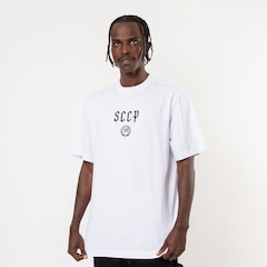 Camiseta do Corinthians Oficial Oversized SCCP Surf Center Masculina - Foto 5