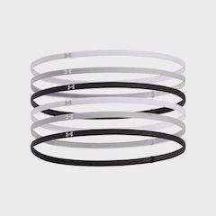 Faixa de Cabeça Under Armour Mini Elastic Feminina - 6 Unidades - Foto 1