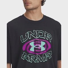 Camiseta Under Armour Hoops Hoopnotic Basquete Masculina - Foto 3