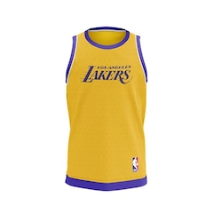 Camiseta Regata Infantil Braziline NBA LA Lakers Division - Foto 1