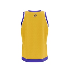 Camiseta Regata Infantil Braziline NBA LA Lakers Division - Foto 2
