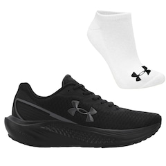 Kit Tênis Feminino Under Armour Charged Wing 2 + Meia - Foto 1
