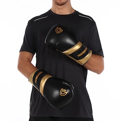 Kit Luva Boxe Muay Thai Elite Pretorian + 2 Par Bandagem + Bucal - Foto 7