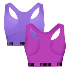 Top Puma Nadador sem Costura - 2 Unidades - Feminino - Foto 2