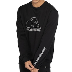 Blusão de Moletom Quiksilver Careca New Tour WT25 Masculino - Foto 3