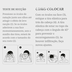 Óculos de Natação Speedo Freestyle SLC - Foto 4