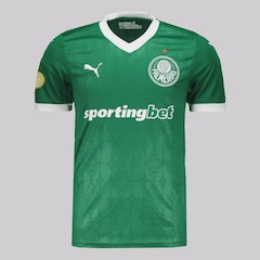 Camisa do Palmeiras Puma I 2025 Patch Mundial de Clubes Masculina - Foto 1