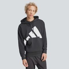 Blusão de Moletom Masculino adidas Essentials Big Logo com Capuz - Foto 1