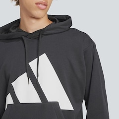 Blusão de Moletom Masculino adidas Essentials Big Logo com Capuz - Foto 5