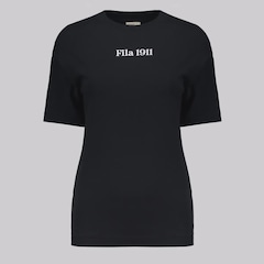 Camiseta Feminina Fila Over Union 1911 - Foto 1