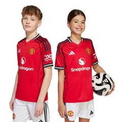 Camisa Manchester United I 25/26 Infantil Adidas - Foto 1