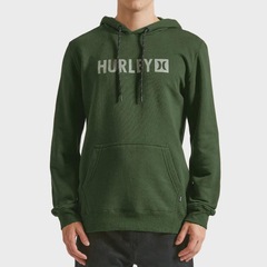 Blusão de Moletom Hurley Square Masculino - Foto 1