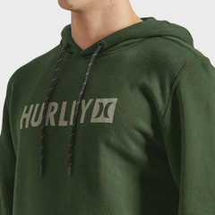 Blusão de Moletom Hurley Square Masculino - Foto 3