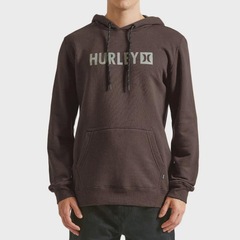 Blusão de Moletom Hurley Square Masculino - Foto 1