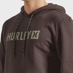 Blusão de Moletom Hurley Square Masculino - Foto 3