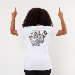 Camiseta do Corinthians Oficial Timão Baby Look Surf Center Feminina - Foto 4