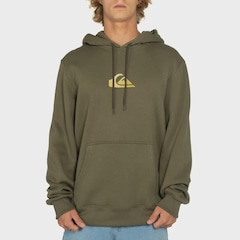 Blusão de Moletom Quiksilver Gold Comp Logo Masculino - Foto 1
