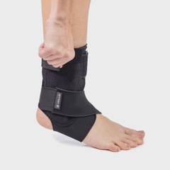 Órtese Tornozeleira Vollo com Tala Ajustável Estabilizador de Tornozelo - Foto 1