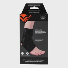 Órtese Tornozeleira Vollo com Tala Ajustável Estabilizador de Tornozelo - Foto 11