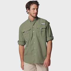 Camisa Manga Longa Columbia Bahama II Masculina - Foto 6