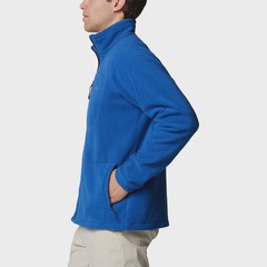 Jaqueta Masculina Columbia sem Capuz Fast Trek II Fz Fleece - Foto 3