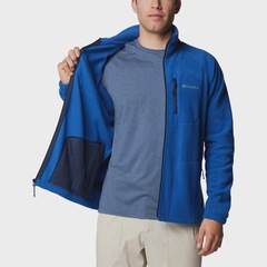 Jaqueta Masculina Columbia sem Capuz Fast Trek II Fz Fleece - Foto 5
