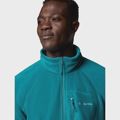 Jaqueta Masculina Columbia sem Capuz Fast Trek II Fz Fleece - Foto 4