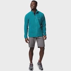 Jaqueta Masculina Columbia sem Capuz Fast Trek II Fz Fleece - Foto 6