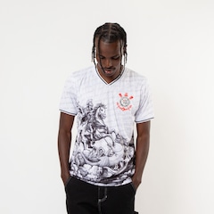 Camiseta do Corinthians Oficial Jogai Por Nós Surf Center Masculina - Foto 8