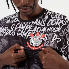 Camiseta do Corinthians Oficial Bem Vindo Ao Hospício Surf Center - Foto 7