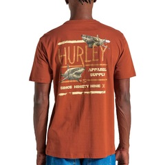 Camiseta Masculina Hurley Silk Shark - Foto 2