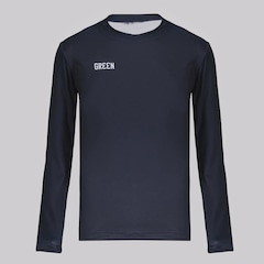 Camisa Manga Longa do Goiás 24/25 Gr33n Térmica Infantil - Foto 1