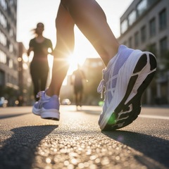 Tênis Feminino Asics Dynablast 5 + Par de Meia - Foto 7