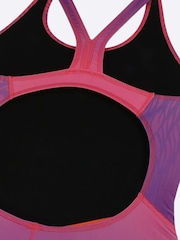 Maiô Feminino Speedo Alça Larga Net Estampado - Foto 7