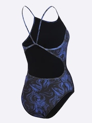 Maiô Feminino Speedo Open Slim Jellyfish - Foto 6