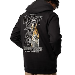 Blusão de Moletom Masculino Lost Bad Times com Capuz - Foto 3