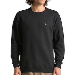 Blusão de Moletom Masculino Volcom Careca Single Stone sem Capuz - Foto 1