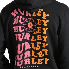 Blusão de Moletom Masculino Hurley Level com Capuz - Foto 2