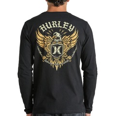 Camiseta Manga Longa Hurley Eagle WT25 Masculina - Foto 2
