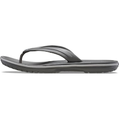 Chinelo Crocs Crocband Flip Slate Unissex - Foto 3