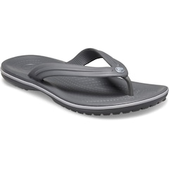 Chinelo Crocs Crocband Flip Slate Unissex - Foto 4