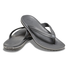 Chinelo Crocs Crocband Flip Slate Unissex - Foto 5