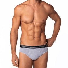 Kit Cueca Slip Lupo Com Elastano 2 Peças - Foto 2