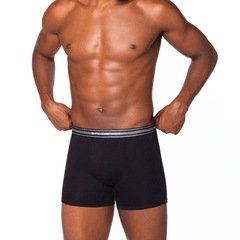 Kit Cueca Boxer Lupo Com Elastano 2 Peças - Foto 2