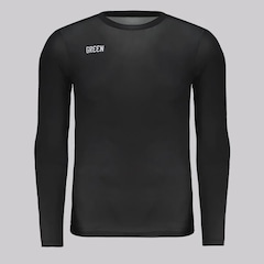 Camisa Manga Longa do Goiás 24/25 Gr33n Térmica Goleiro Masculina - Foto 1