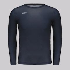 Camisa Manga Longa do Goiás Gr33n Térmica 2024 Masculina - Foto 1