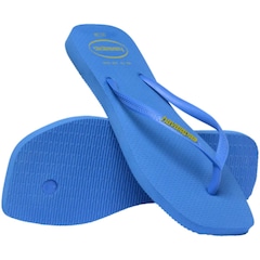 Chinelo Havaianas Slim Square Logo Pop Up Feminino - Foto 4